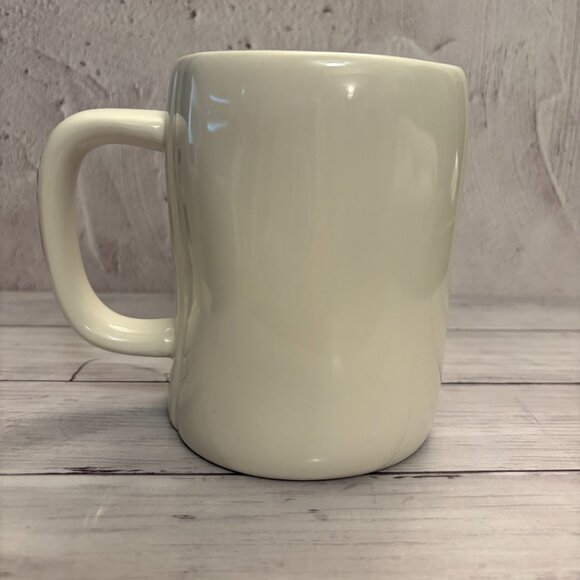 Rae Dunn Artisan Collection by Magenta GROOM White Black Large Mug (SKU: 221MI) - Picture 4 of 8